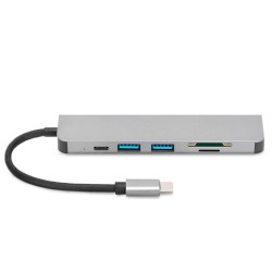 Hub 6 en 1 UB61 Urban Balance Gris