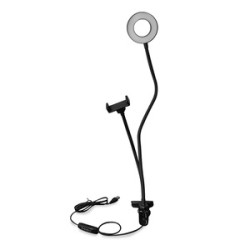 Soporte de Celular con Aro de Luz LED Bluetooth RadioShack 3 tonos