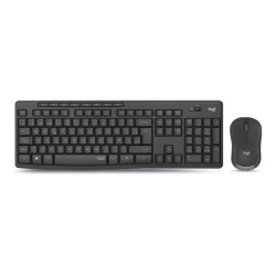Teclado y Mouse Inalámbrico Logitech MK295 / Negro