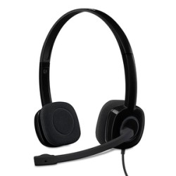 Diadema Alámbrica Logitech H151 / Negro