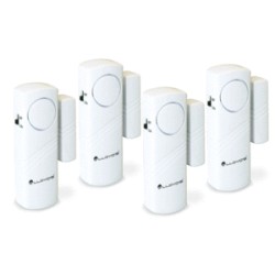 Kit de Alarma Inalámbricas Lloyds LA9012 / Blanco / 4 piezas