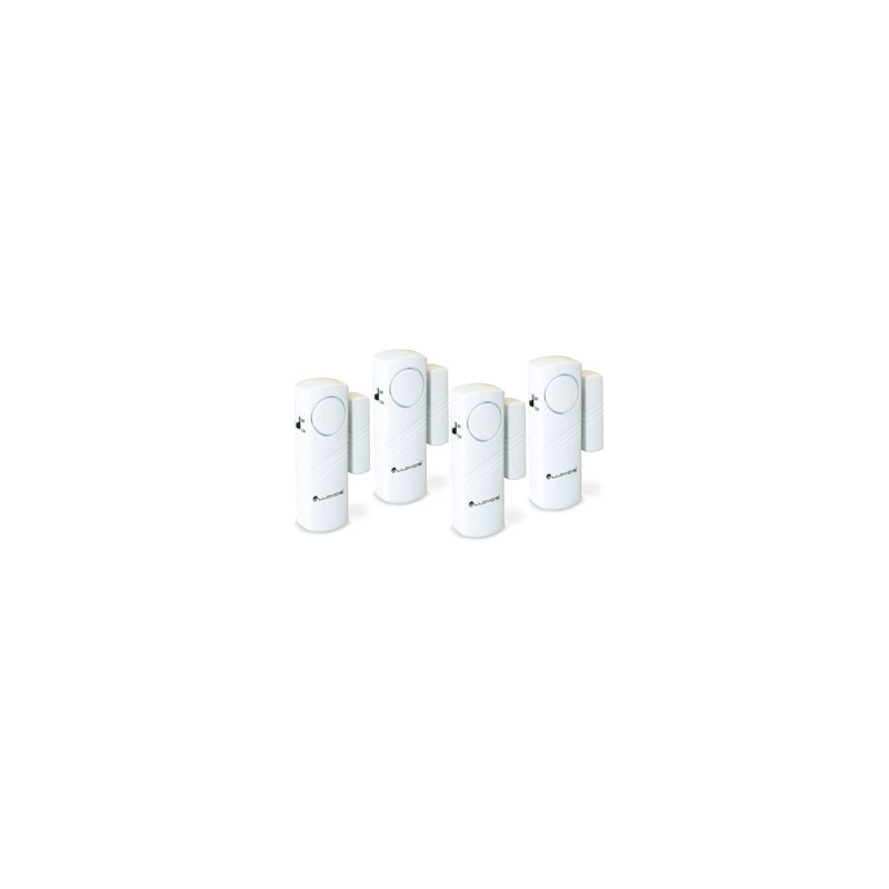 Kit de Alarma Inalámbricas Lloyds LA9012 / Blanco / 4 piezas