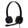 Diadema Alámbrica Logitech H151 / Negro