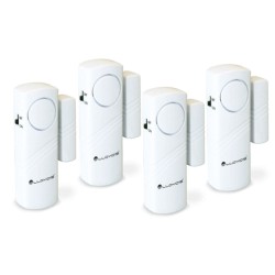 Kit de Alarma Inalámbricas Lloyds LA9012 / Blanco / 4 piezas