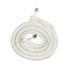 Cable Telefónico General Electric Espiral / 7.62 m / Blanco