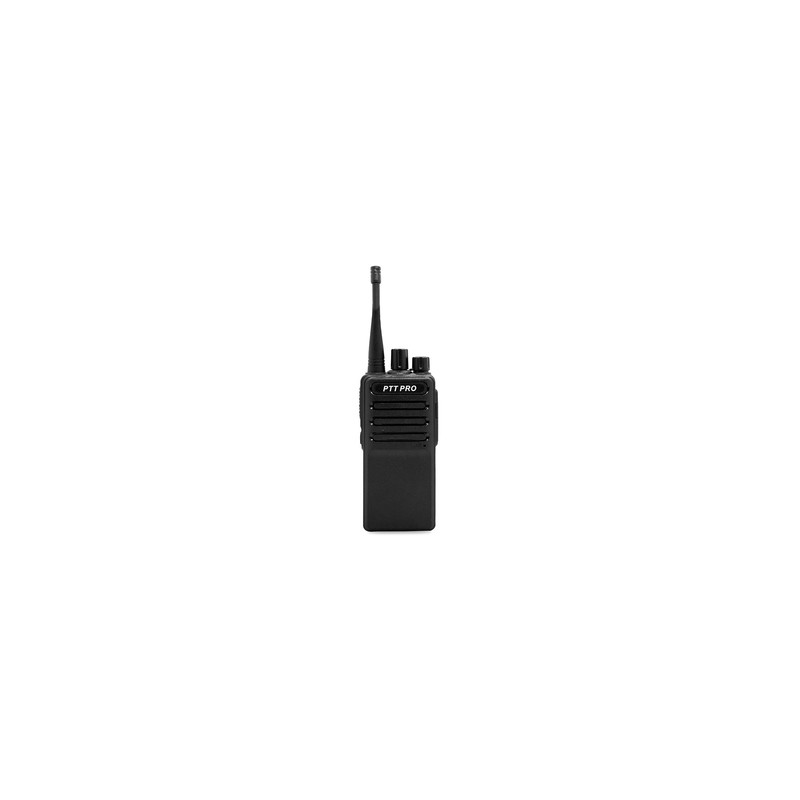 Radio de dos Vías PTT Pro PRO 1000 Single / 1.2 millas / 16 canales / Negro / 1 pieza