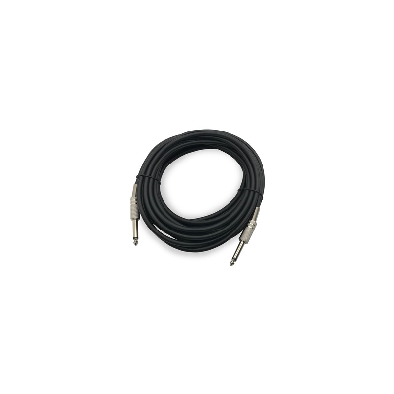 Cable para Instrumentos Musicales RadioShack / 7.6 m / Plástico / Negro