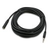 Extensión para Altavoz de Computadora 3.5 mm RadioShack / 6.09 m / Negro