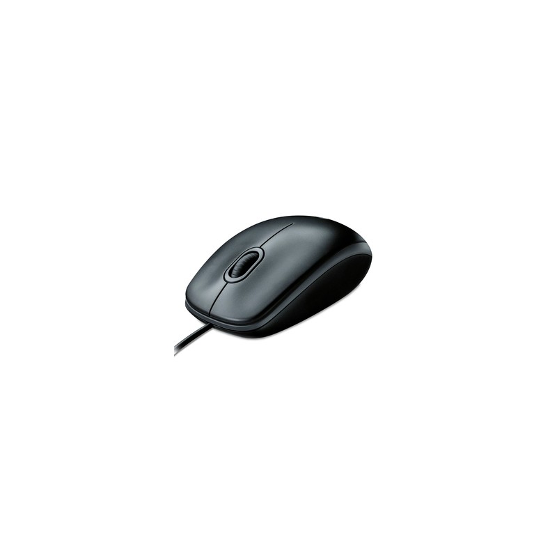 Mouse Alámbrico Logitech M100 / Negro / USB