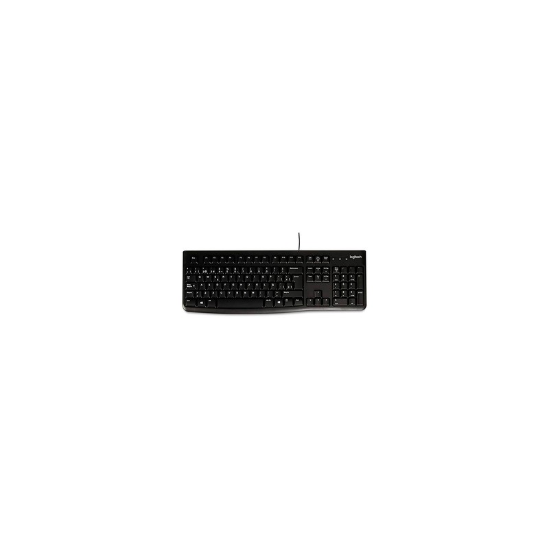 Teclado Alámbrico Logitech K120 / Negro