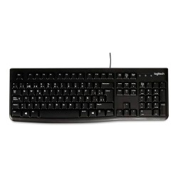 Teclado Alámbrico Logitech K120 / Negro