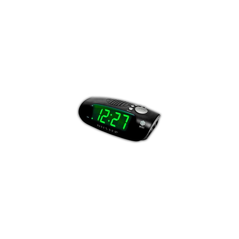 Radio Reloj Despertador Select Sound 4333 / Negro