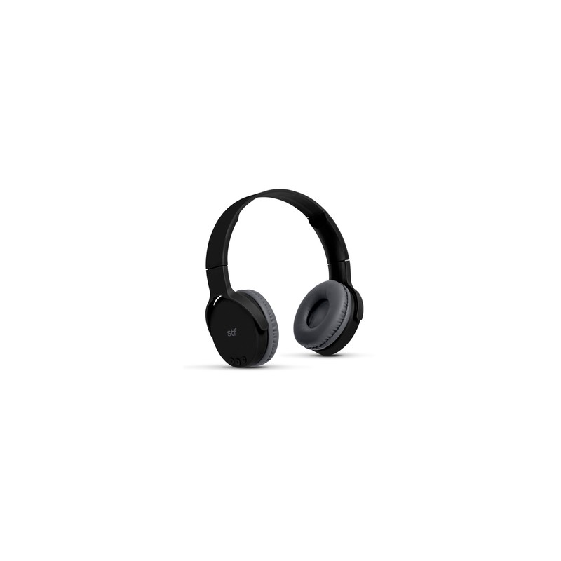 Audífonos Bluetooth STF Spot / On ear / Negro con gris