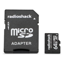 Tarjeta Micro SD XC RadioShack Clase 10 64 gb