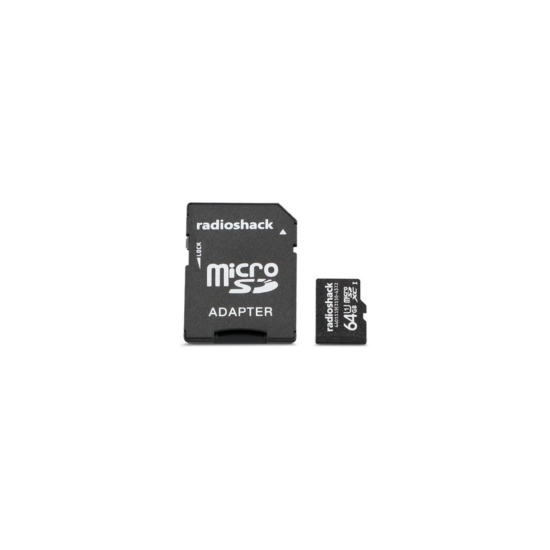 Tarjeta Micro SD XC RadioShack Clase 10 64 gb