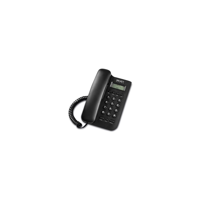Teléfono Alámbrico Select Sound 8836 Negro