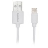 Cable USB a Lightning RadioShack / MFi / 91.4 cm / Plástico / Blanco