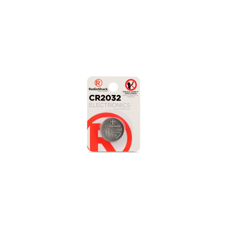 Pila de Litio RadioShack 3v CR2032 1 pieza