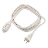 Extensión Eléctrica RadioShack / Blanco / 4 m