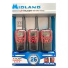 Radio de Dos Vías Midland T31VP 3 piezas