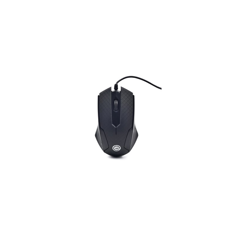 Mouse Alámbrico Easy Line EL994121 / Negro / USB