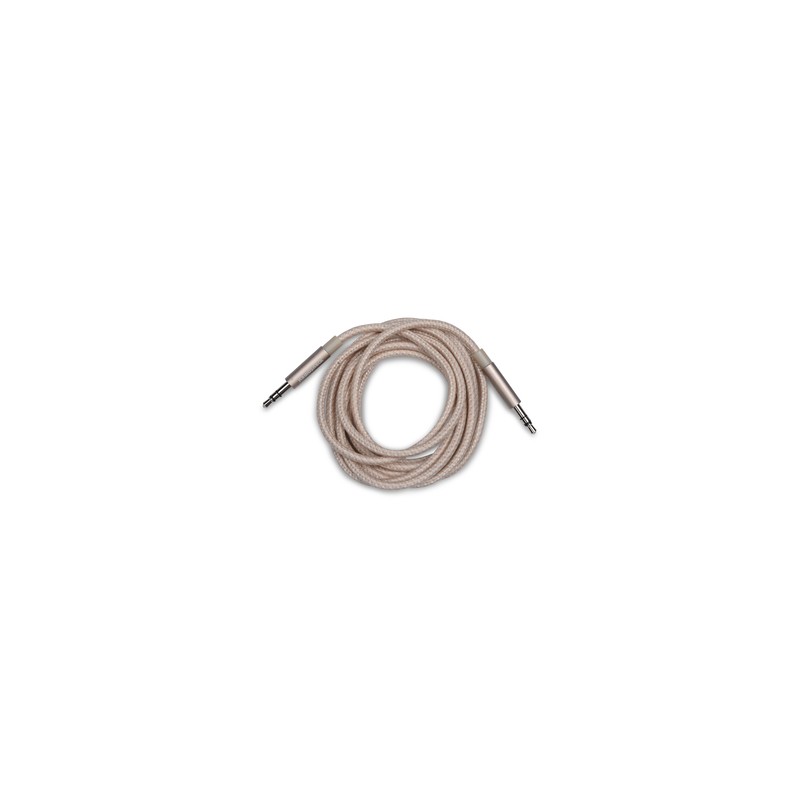 Cable Auxiliar 3.5 mm RadioShack / 1.8 m / Trenzado / Oro