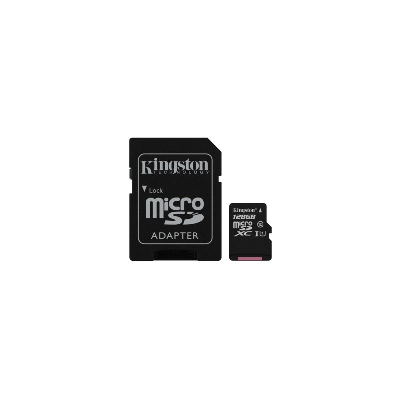 Tarjeta Micro SD Kingston Clase 10 128 gb