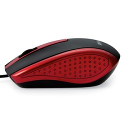 Mouse Alámbrico para Diestros VB98106 Verbatim Rojo