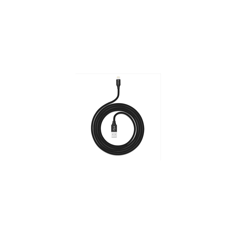 Cable USB a Lightning Devia Gracious Series / 1 m / Negro