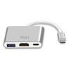 Adaptador Tipo C a HDMI y USB Select Power / Plata