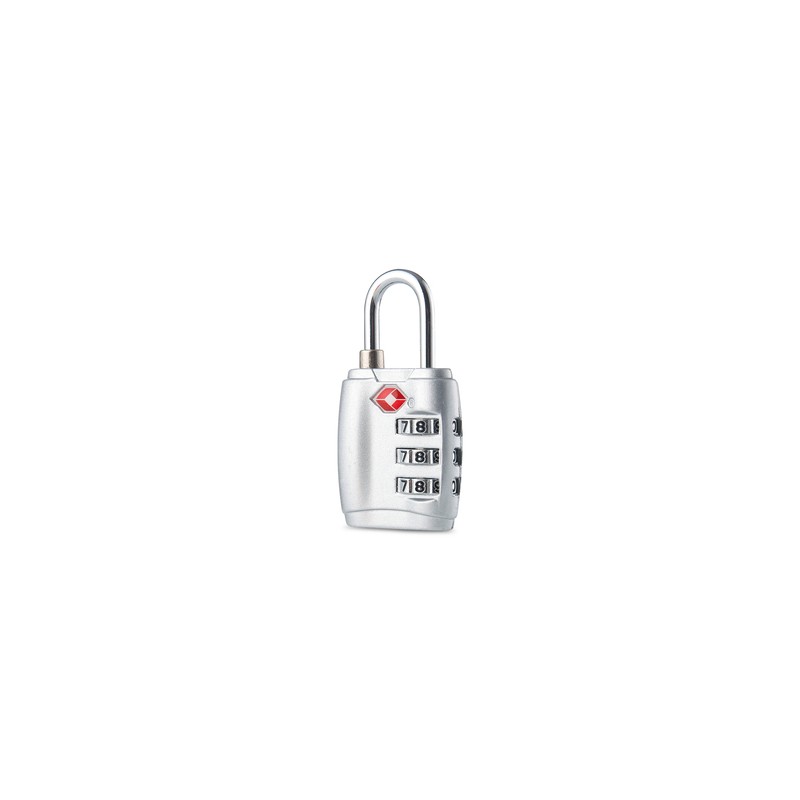 Candado de Metal para Viaje RadioShack 3 cifras Plata