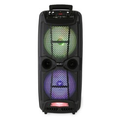 Bafle Doble Select Sound BT1708 / 8 pulgadas / 5000 W PMPO / Bluetooth / Negro