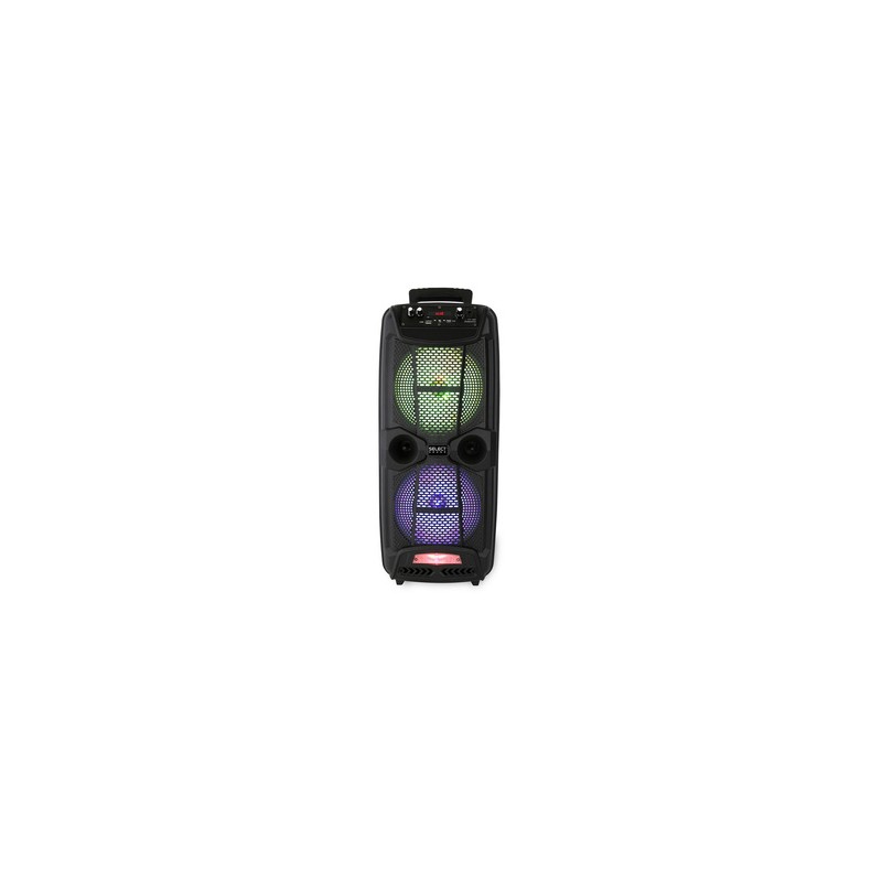 Bafle Doble Select Sound BT1708 / 8 pulgadas / 5000 W PMPO / Bluetooth / Negro