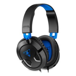 Audífonos Gamer Turtle Beach Recon 50P / PlayStation 5 / PlayStation 4 / Negro con azul