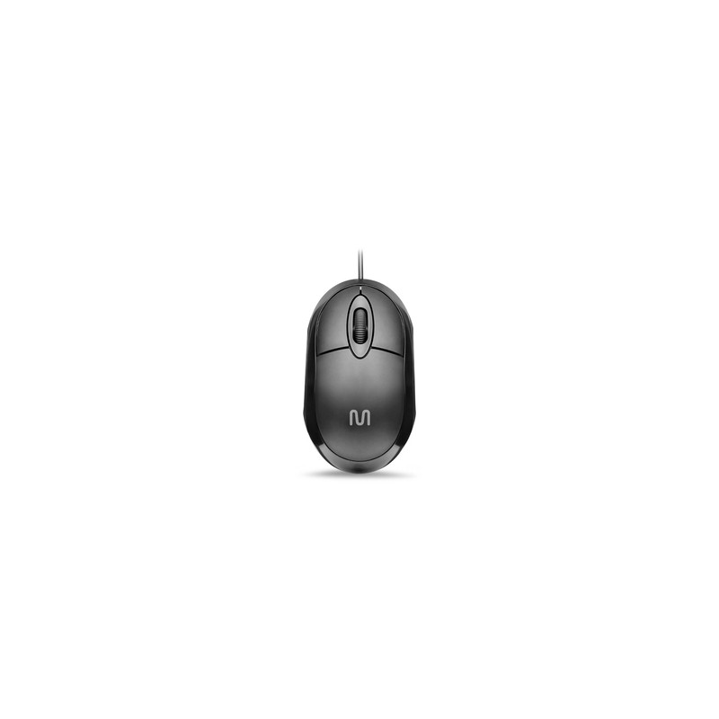 Mouse Alámbrico Multilaser MO300 Negro