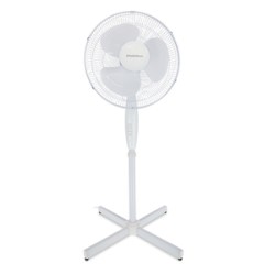 Ventilador de Pedestal RadioShack 3 velocidades 16 pulg. Blanco