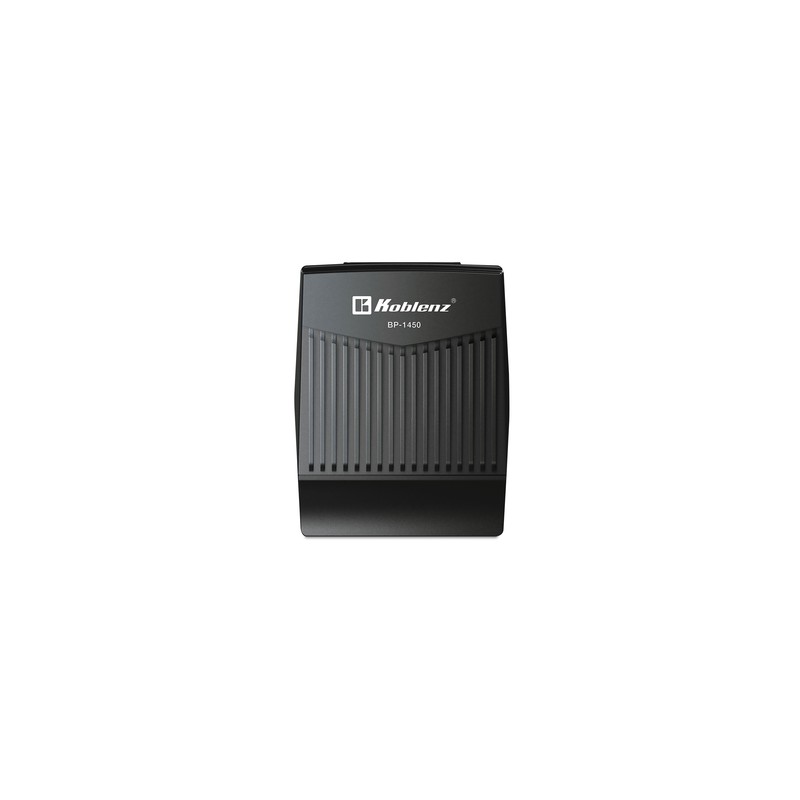 Regulador de Voltaje Koblenz BP 1450 / 8 contactos / 1450 VA / Negro