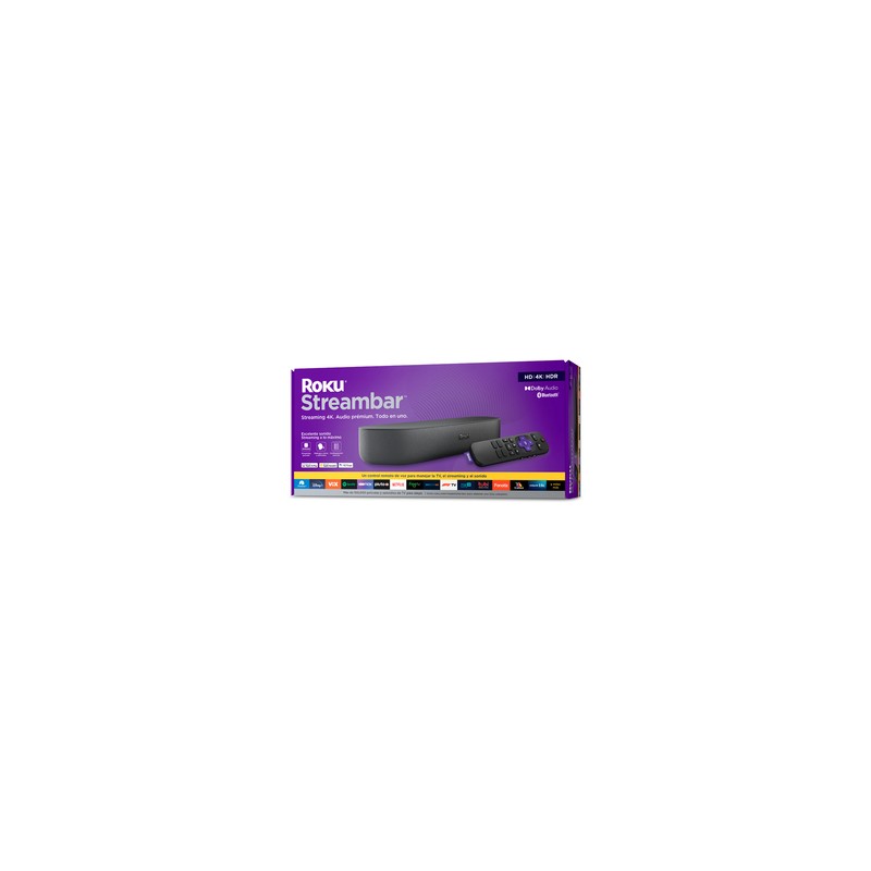 Roku Streambar / Ultra HD 4k / HDMI / Negro