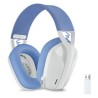 Audífonos Gamer Inalámbricos Logitech G G435 Lightspeed / PC / Mac / PlayStation 4 / PlayStation 5 / Bluetooth / Blanco con azul