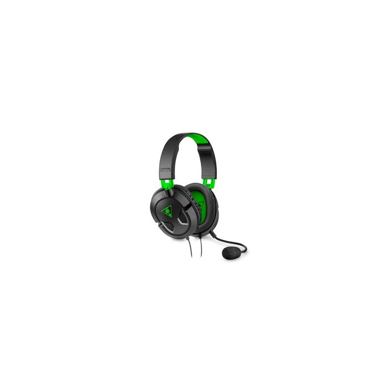 Audífonos Gamer Turtle Beach Recon 50X / Xbox Series X·S / Xbox One / Negro con verde