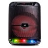 Bocina Bluetooth Led STF Vulcano / Negro