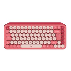 Teclado Inalámbrico POP Logitech Inglés Rosa