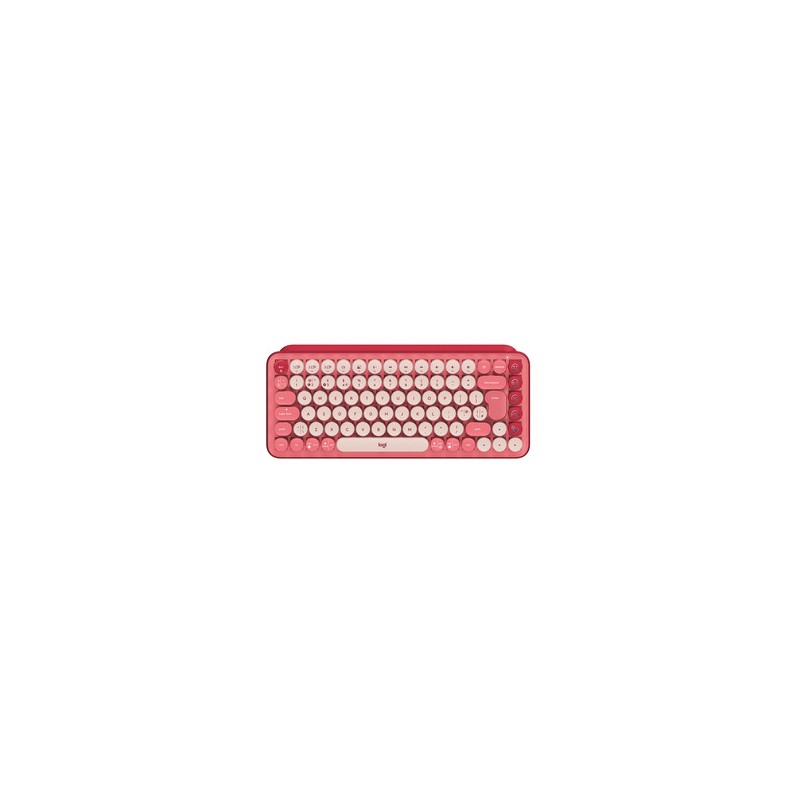 Teclado Inalámbrico POP Logitech Inglés Rosa