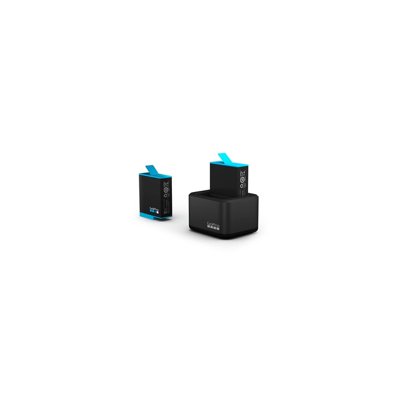 Cargador Dual y Batería Recargable GoPro Hero 9 Black / Negro