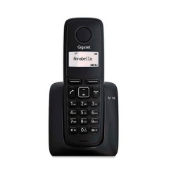 Teléfono Inalámbrico Gigaset A116 / Negro
