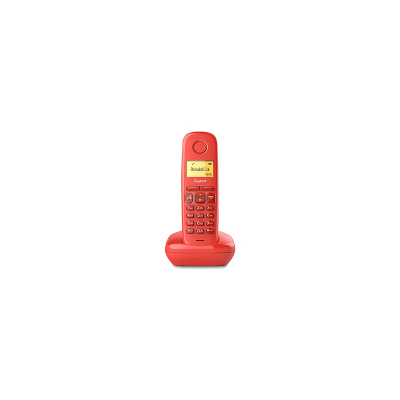 Teléfono Inalámbrico Gigaset A270 / Rojo