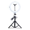 Aro de Luz con Tripié Misik / Negro / 55 cm