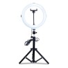 Aro de Luz con Tripié Misik / Negro / 55 cm