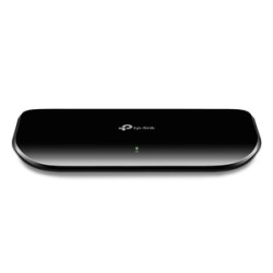 Switch Gigabit Ethernet TP Link TL SG1008D / Negro / 8 puertos