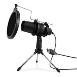 Micrófono USB Hypergear  / Negro